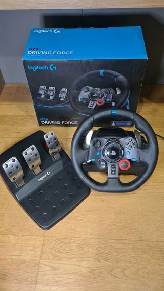 Volante Logitech G29 + Pedales (PC/PS4/PS5)