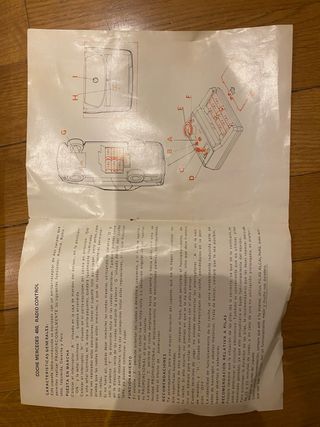 Mercedes teledirigido Rico 1976