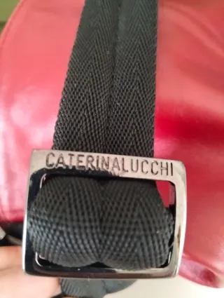 Borsa Caterina Lucchi vera pelle rossa