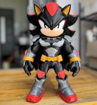 Figura Sonic Batman Impresa 3D