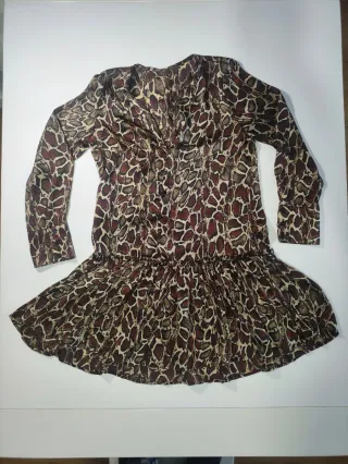 Vestido estampado fiesta