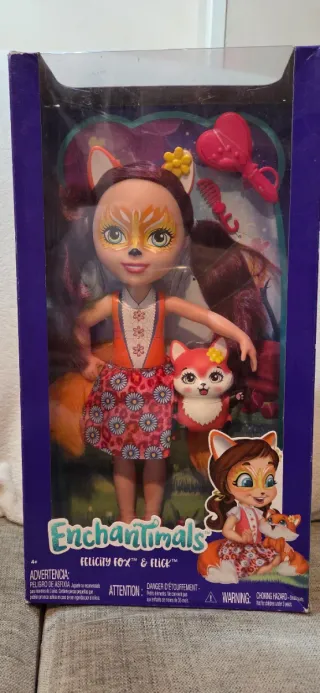 Muñeca Enchantimals Felicity Fox y Flick