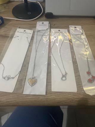 Stock 4 collane donna