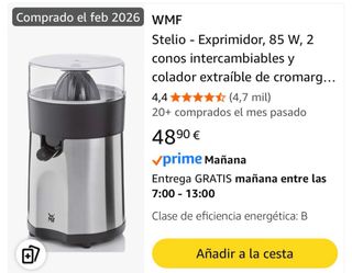 Exprimidor de cítricos WMF