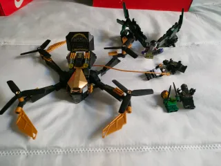 Lego Spiderman Drones y Figuras 76195