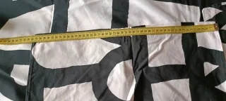 Funda Nórdica Diseño Abstracto Blanco y Negro Ikea