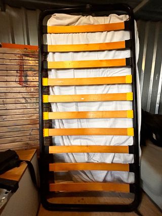 Somier metálico sin patas