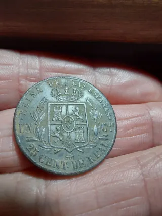 Moneda Isabel II 1856