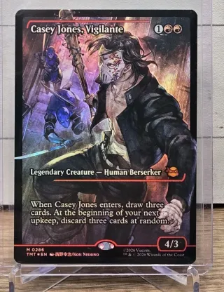 Casey Jones Vigilante MTG Carta Magic