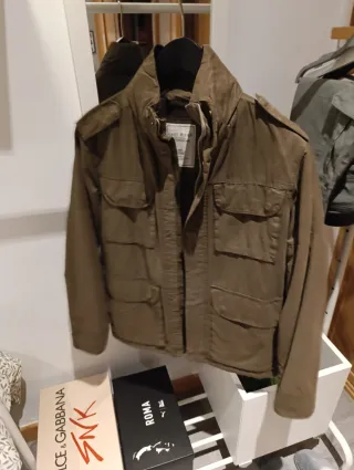 Chaquetón militar casual