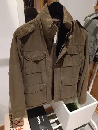 Chaquetón militar casual