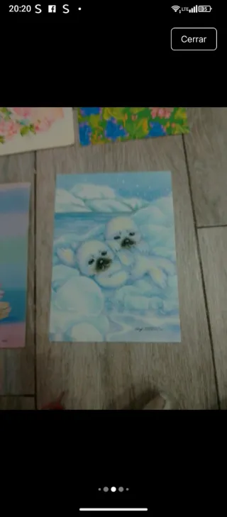 Portadas cartas olor años 90