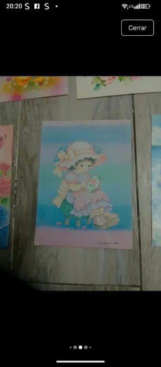 Portadas cartas olor años 90