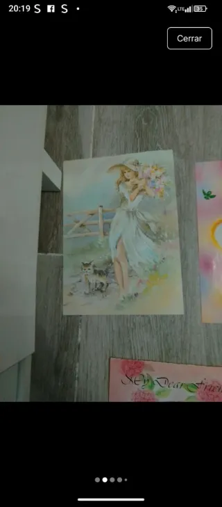 Portadas cartas olor años 90