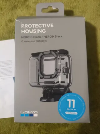 Carcasa Sumergible GoPro HERO9/10/11 hasta 60m