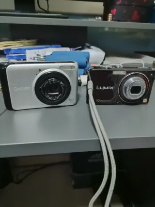 Fotocamere digitali Canon e Panasonic
