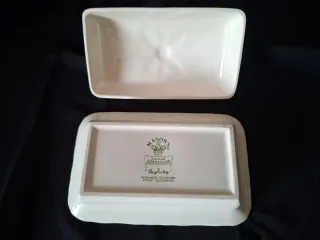 ANTIGUA MANTEQUILLERA CERÁMICA INGLESA MASON'S