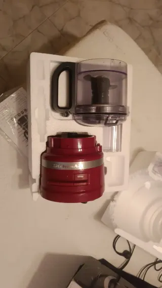 Procesador de alimentos KitchenAid rojo