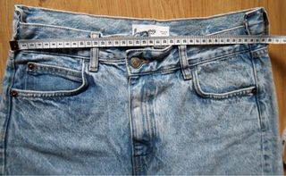 Falda vaquera Mango abertura delantera Talla M