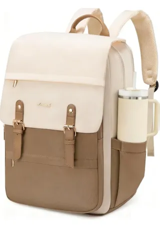 Mochila Lovevook Beige y Marrón