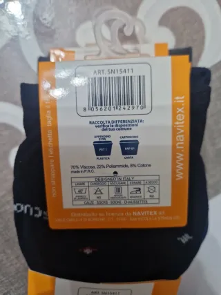 Calzini Scuola Nautica 3 paia taglia unica 39/46