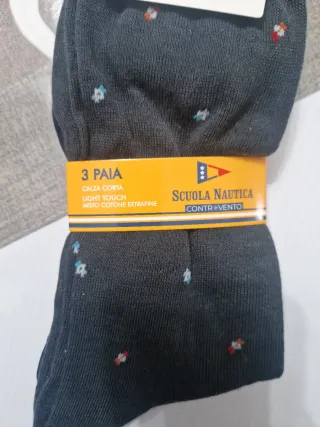 Calzini Scuola Nautica 3 paia taglia unica 39/46
