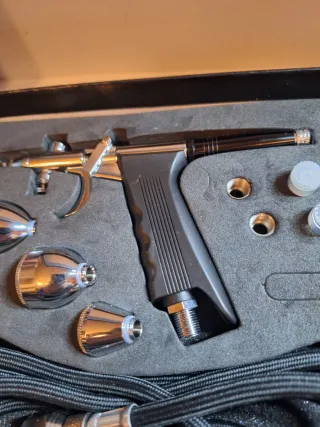 Aerógrafo AIR BRUSH con accesorios