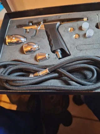 Aerógrafo AIR BRUSH con accesorios