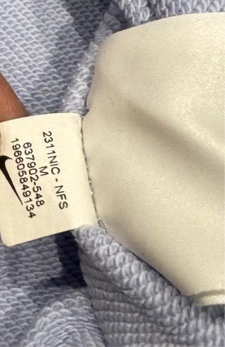 Felpa Nike celeste in ottime condizioni