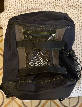 Mochila Adidas Unisex Negra/Oliva