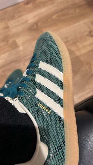 Zapatillas Adidas Samba Verde/Blanco