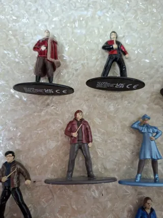 12 Figuras Nano Harry Potter metal