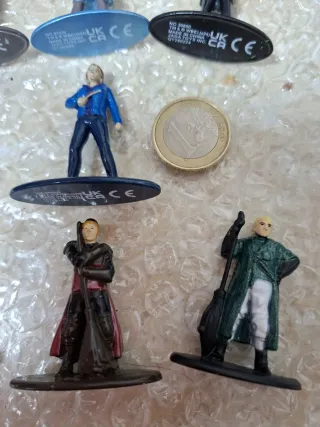 12 Figuras Nano Harry Potter metal