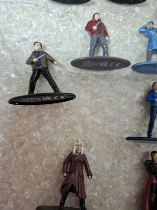 12 Figuras Nano Harry Potter metal