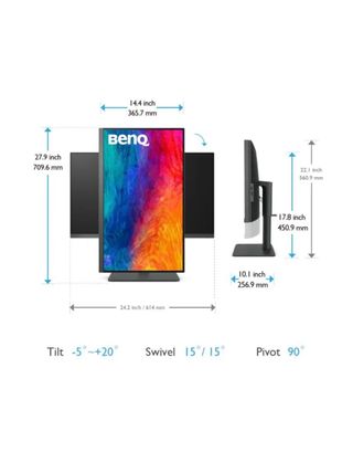 Monitor BenQ PD2705U 27"