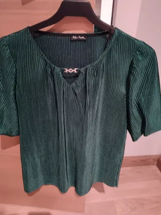 Camisa Pilar Prieto verde