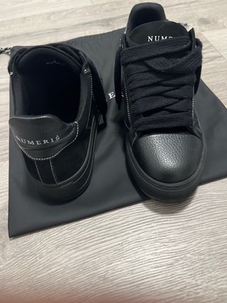 Numeris Zapatillas Negras Carbon