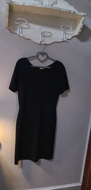 Elegante completo in pura lana,  vestito +cardigan