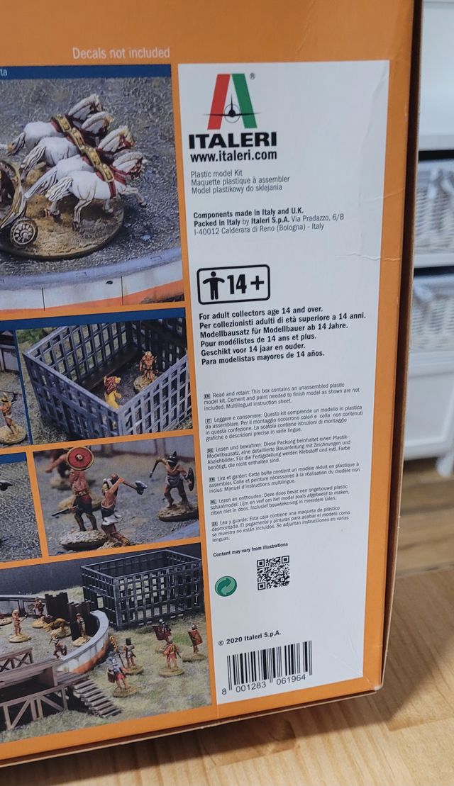 Maqueta Italeri Gladiators Fight 1:72