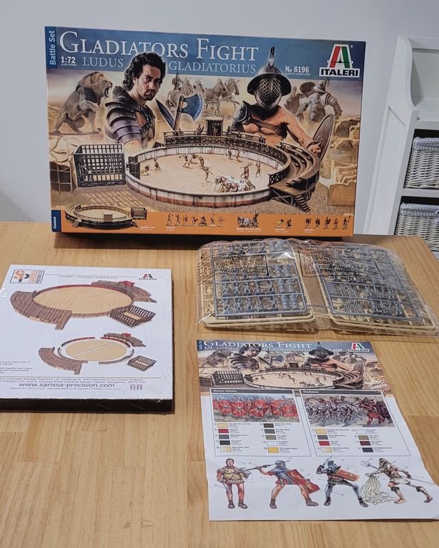 Maqueta Italeri Gladiators Fight 1:72