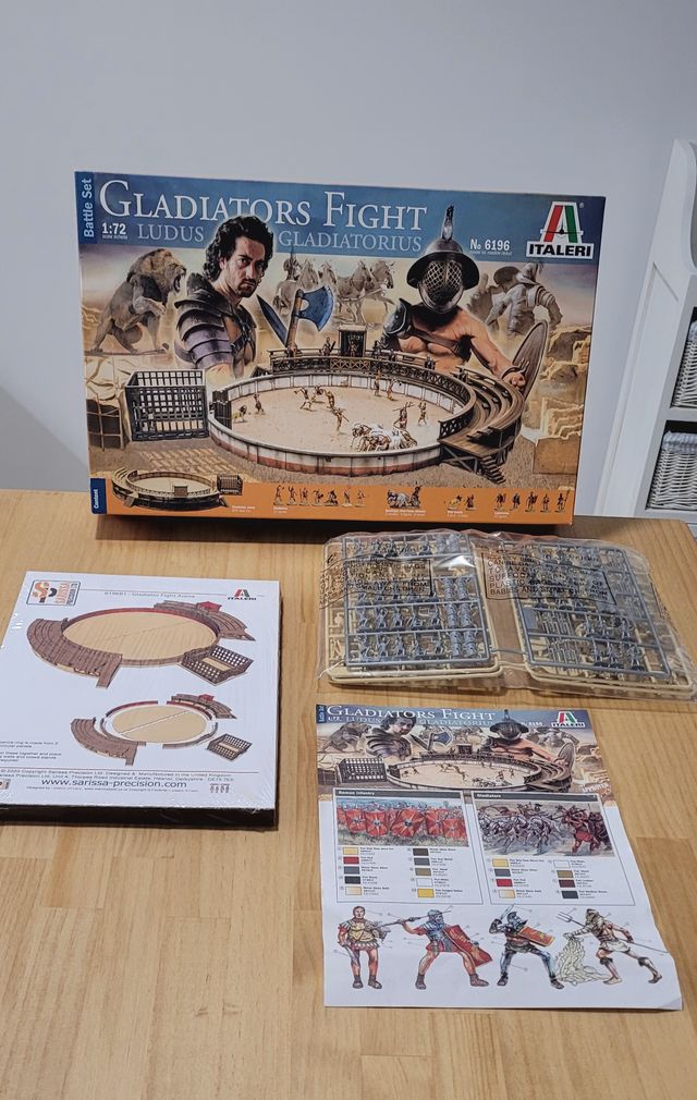 Maqueta Italeri Gladiators Fight 1:72