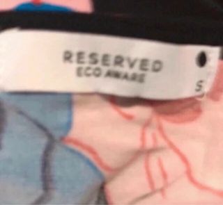 NUEVO vestido Largo Floral reserved S