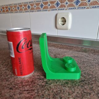 Soporte móvil estilo silla LEGO