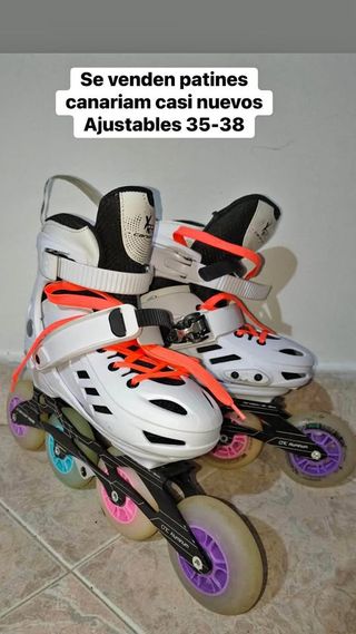 Patines Canariam Ajustables 35-38