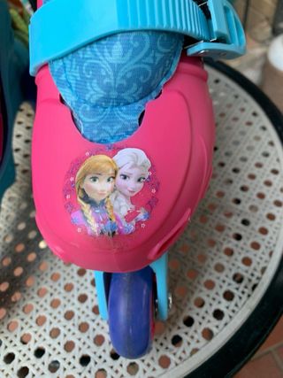 Pattini Frozen Disney per bambina  tre ruote