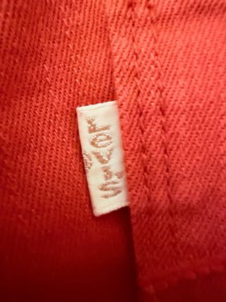 Pantalones Levi's Rojos Talla 24