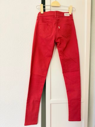 Pantalones Levi's Rojos Talla 24