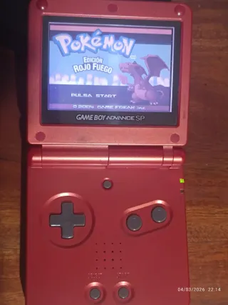 Pokémon Rojo Fuego GBA (versión española)