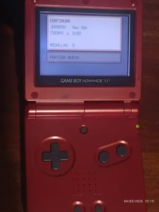 Pokémon Rojo Fuego GBA (versión española)