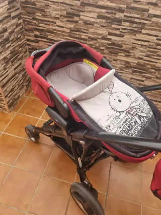 Carro Bebé Jané Cross Reverse Matrix Rojo